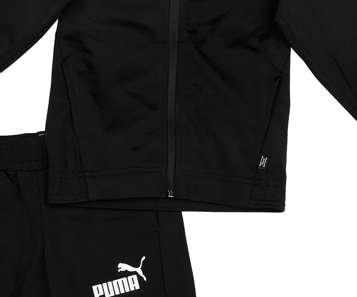 PUMA Boy's Poly Suit Cl B Track Suit,Schwarz (Puma Black), 152