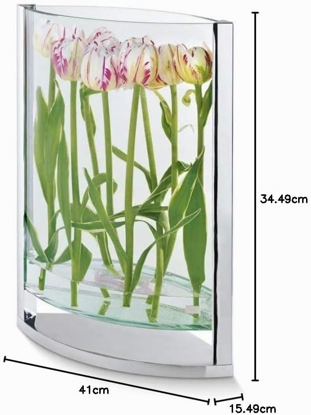 PHILIPPI - Decade Vase S - Klassiker Blumen schweben über dem Tisch - Zeitlos und Elegant H 30 cm |
