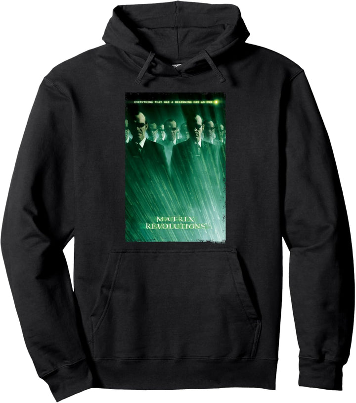 The Matrix Revolutions Smiths Movie Poster Pullover Hoodie