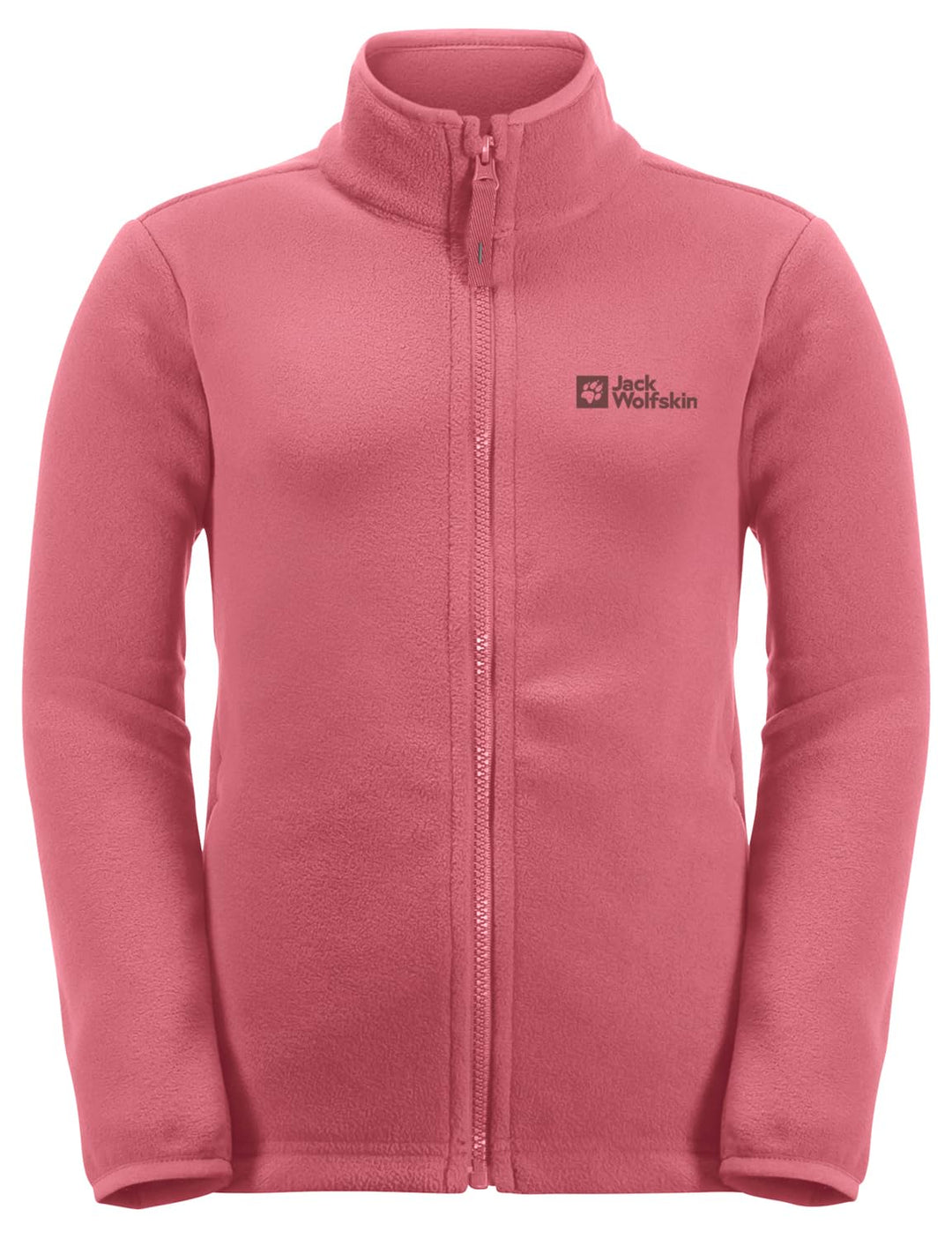 Jack Wolfskin Mädchen Taunus Jacket K Fleece-Jacke 104 Soft Pink, 104 Soft Pink