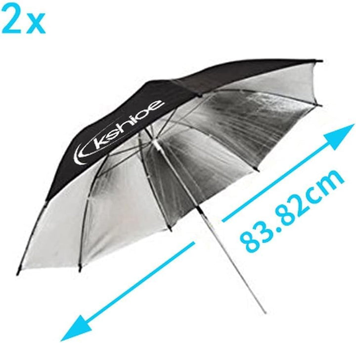 LEADZM Hintergrund Fotostudio Set, Greenscreen Set 2Mx3M Fotoschirm Fotoleinwand Fotografie Lampenst