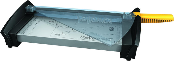 Fellowes Kleinbüro Hebelschneidemaschine Fusion A4 schwarz/metallic, A4