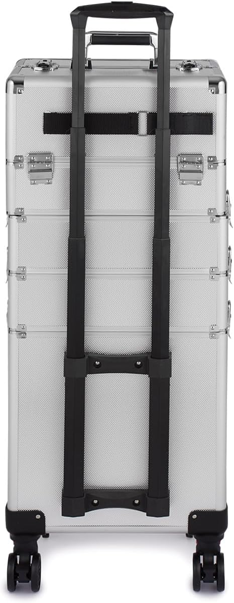 SEVICO Kosmetikkoffer Schminkkoffer Beauty Make-up Case Multikoffer professioneller Make-up Rollkoff