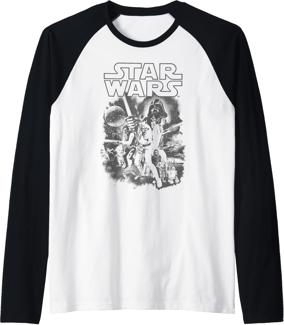 Star Wars Classic Group Poster Raglan