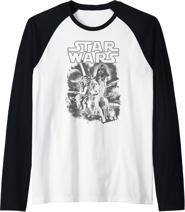 Star Wars Classic Group Poster Raglan