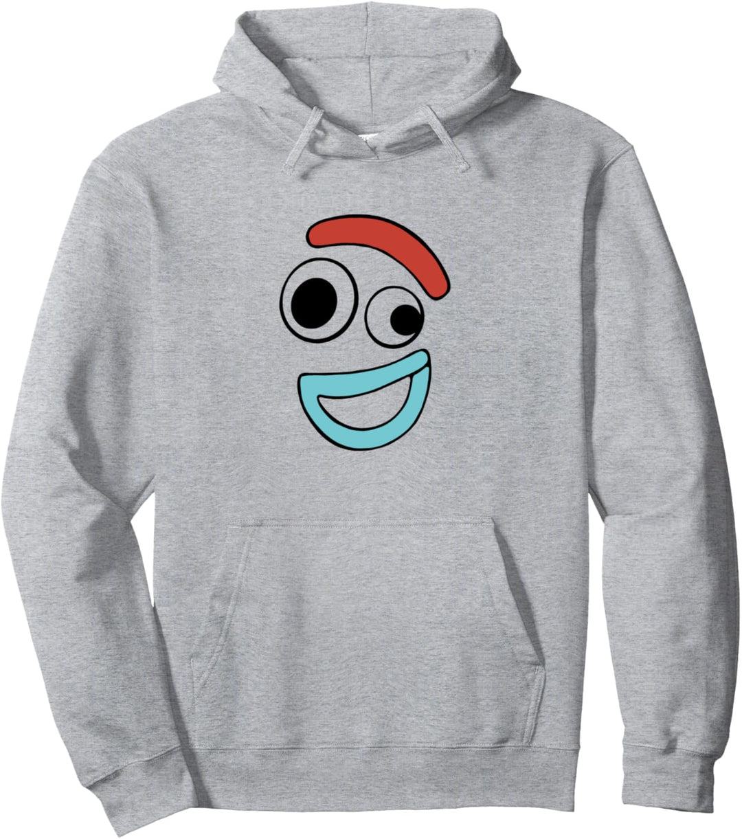 Disney Pixar Toy Story 4 Forky Large Happy Face Pullover Hoodie