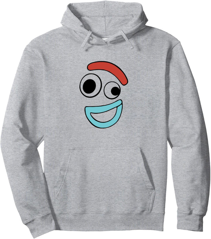 Disney Pixar Toy Story 4 Forky Large Happy Face Pullover Hoodie