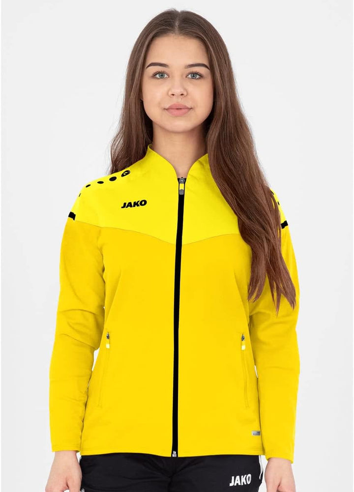 JAKO Champ 2.0 Präsentationsjacke Unisex 40 Citro/Citro Light, 40 Citro/Citro Light