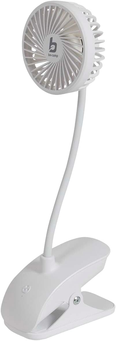 Bo-Camp - Tischventilator mit Klemme - Flex - ABS - Weiss