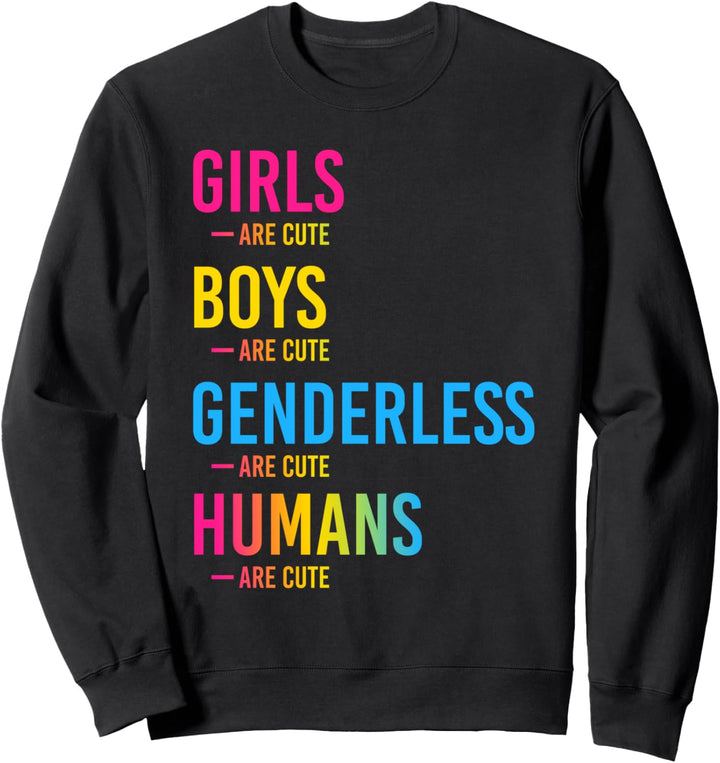 Pan Pride LGBTQ Gay Pride Queer Geschenk Lustiges Pansexuell Sweatshirt