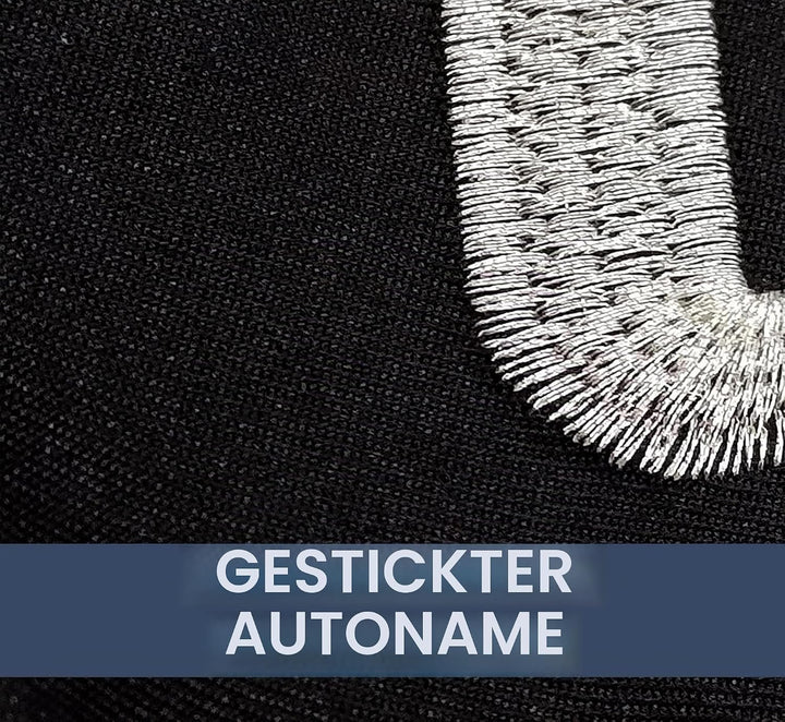 Auto Accessori Lupex - Sitzbezüge für Autositz, kompatibel Autositzbezüge für Twingo, Schwarz Rot, M