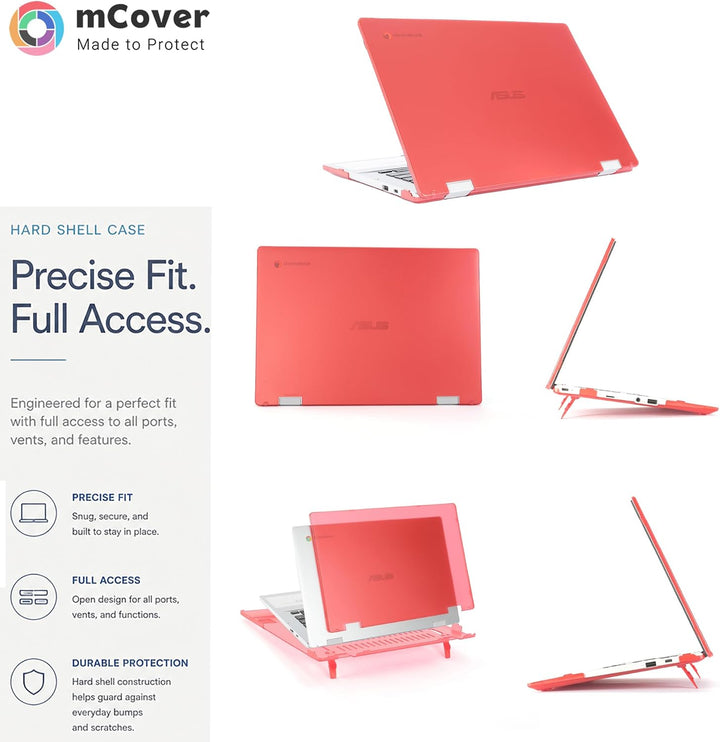 mCover Nur kompatibel mit 2021 ~ 2022 14 Zoll ASUS Chromebook CX1 (CX1400) Serie Laptop-Computern (n