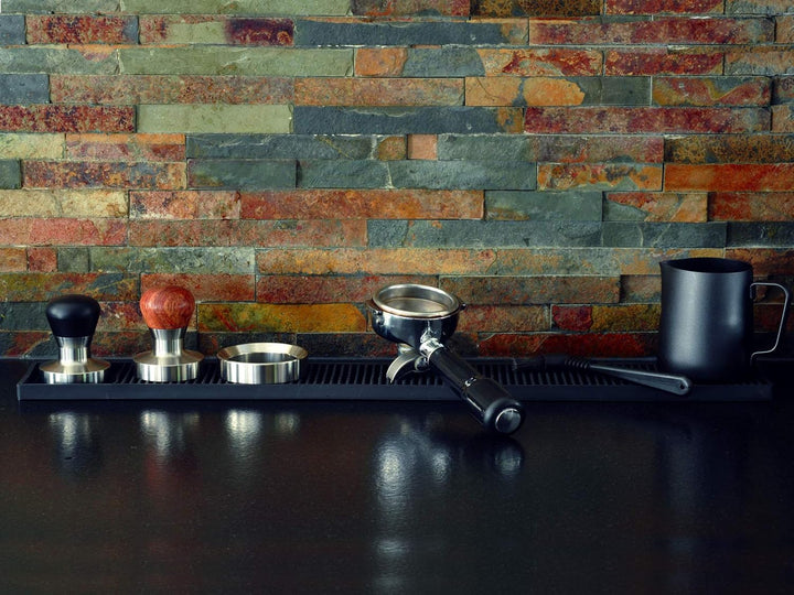 scarlet espresso | Tampermatte & Ablage »Tappetino Professionale« für Baristas, Tamping-Matte aus ro
