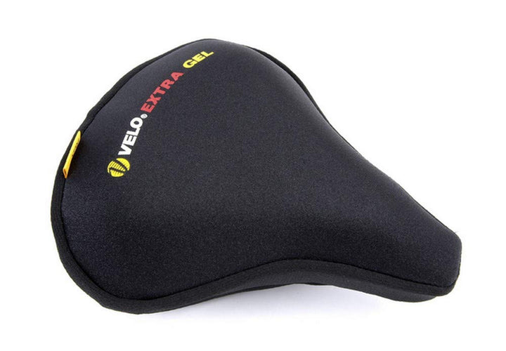 Velo Jungen Sattelüberzug Plush, Extra Gel, DaHerren, Schwarz, S