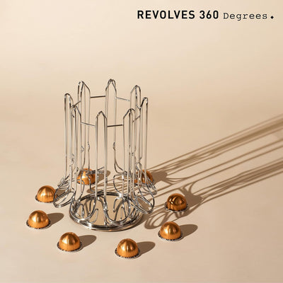 Peak Kaffee Nespresso Vertuo 40 (70) Pod Halter Kapselhalter Kapselständer für Vertuoline Pods - Sta