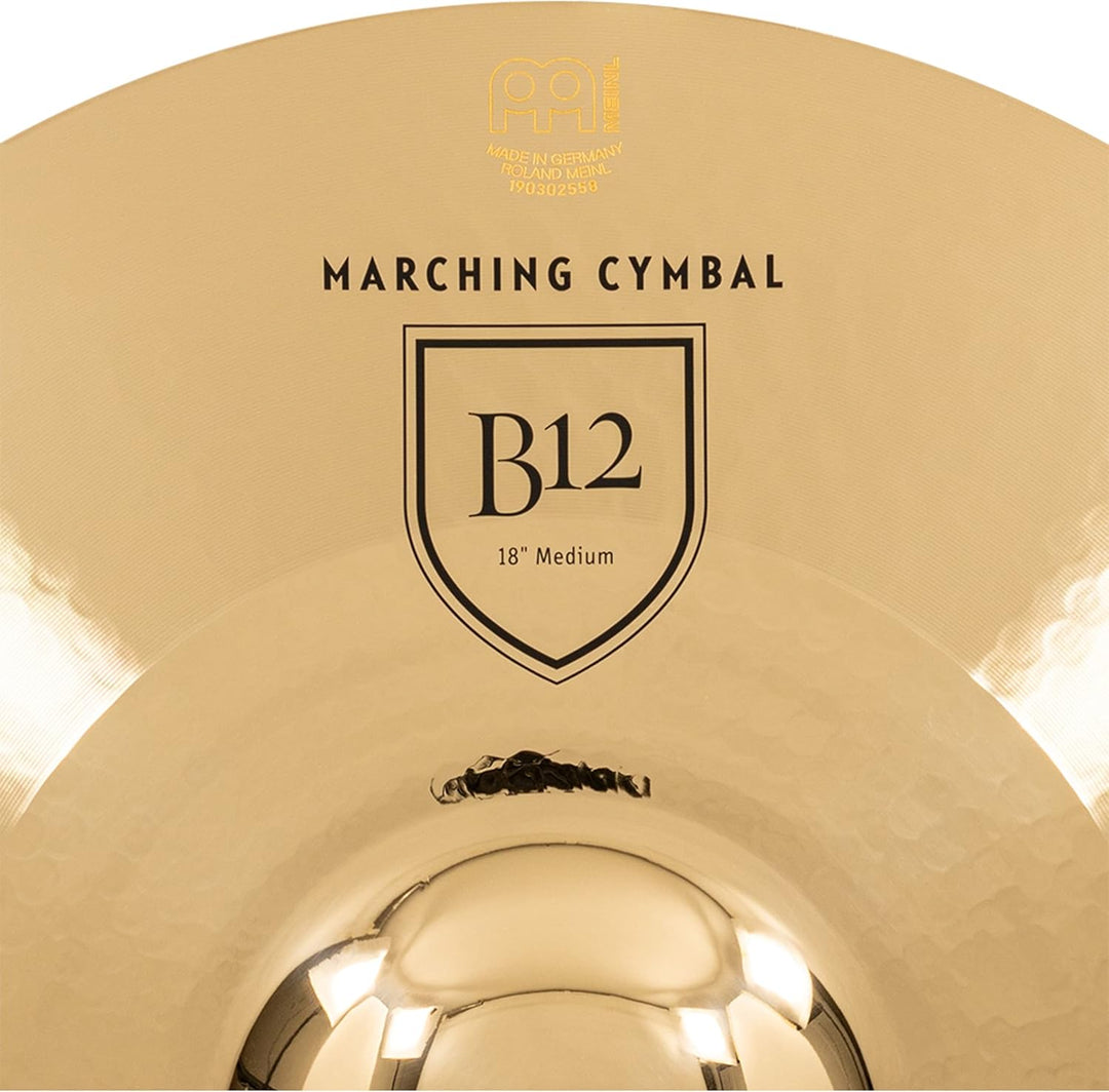 MEINL Cymbals Marching Medium - 18" B12 Bronze (MA-B12-18M)