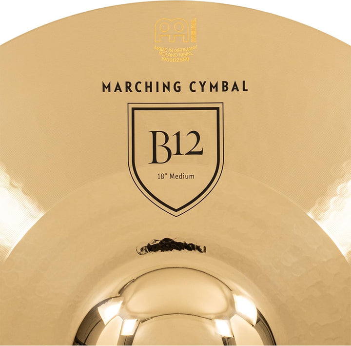 MEINL Cymbals Marching Medium - 18" B12 Bronze (MA-B12-18M)