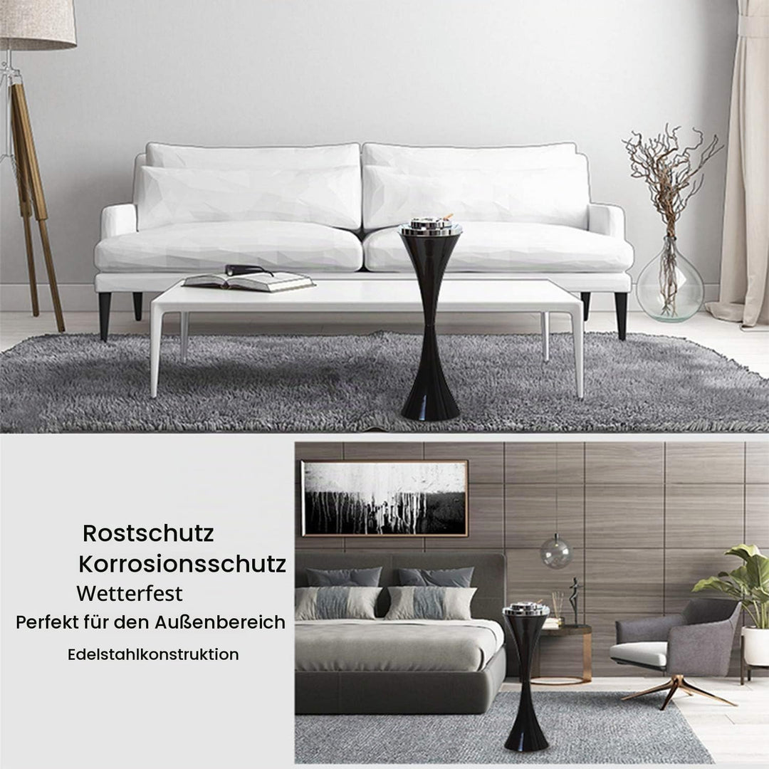 Modern Aschenbecher mit Standfuss Garten Ascher Freistehend Standaschenbecher Standascher Zigaretten