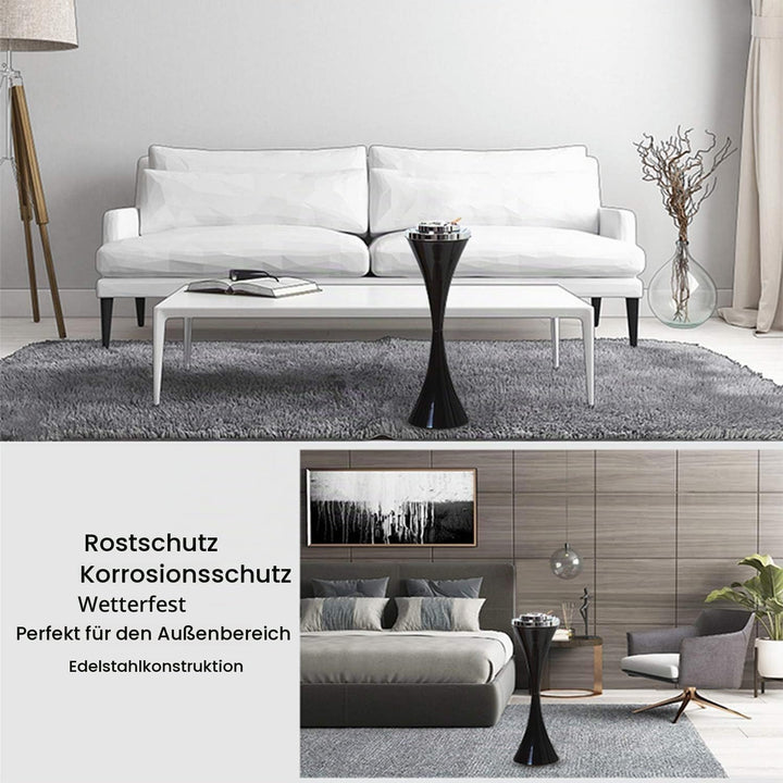 Modern Aschenbecher mit Standfuss Garten Ascher Freistehend Standaschenbecher Standascher Zigaretten