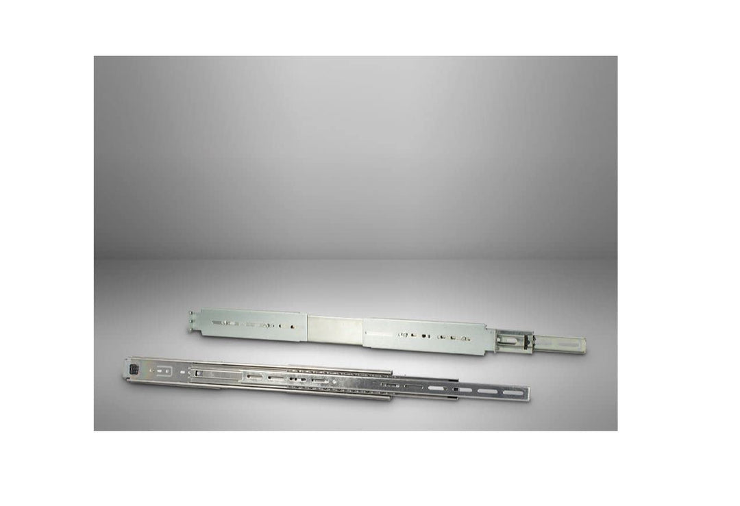 Inter-Tech 20" Teleskopschienensatz für IPC Silber, 88887204