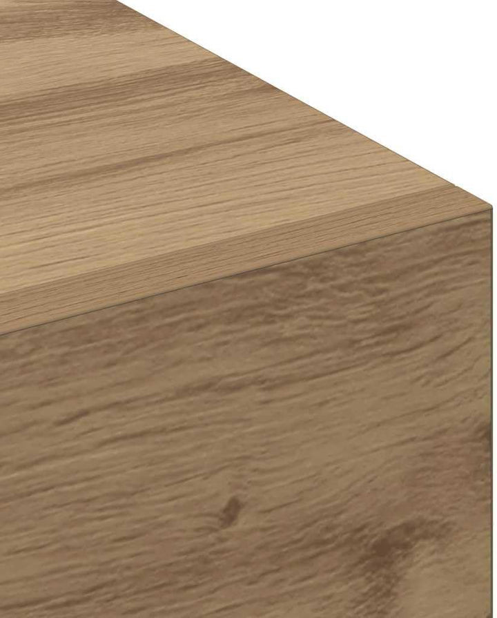 vidaXL Wandschrank Artisan-Eiche 100 x 36,5 x 35 cm Holzwerkstoff, Grosszügiger Stauraum, moderner W