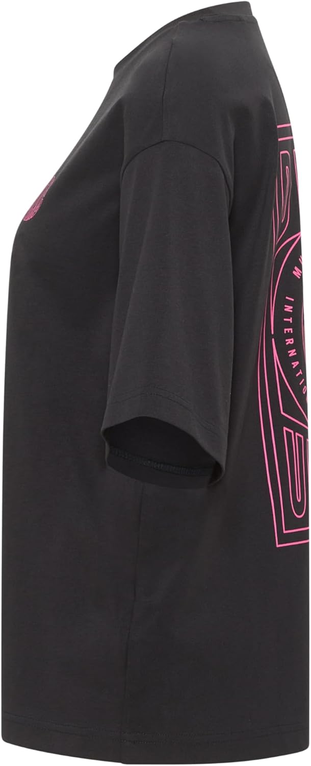 MUSTANG Damen Style Welby T-Shirt S Jet Black 4188, S Jet Black 4188