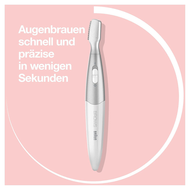 Braun Augenbrauen Trimmer Damen, Präzisionstrimmer für Trimmen / Stylen / Formen / Konturenanpassung