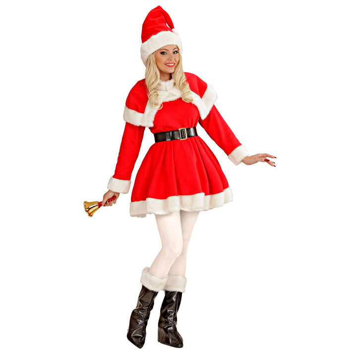 WIDMANN 15491 COSTUME MAMMA NATALE S SUPER IN FLANELLA 