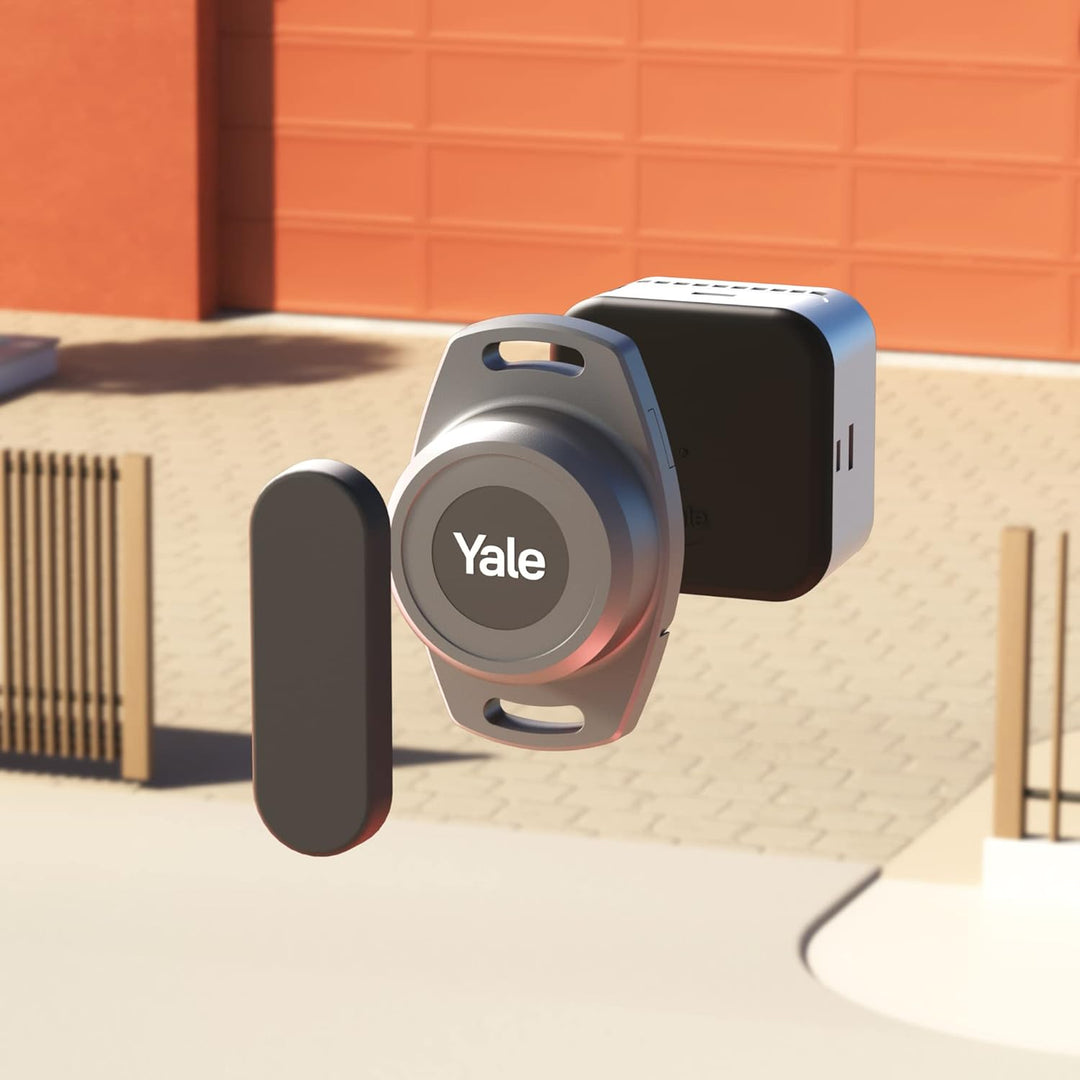 Yale Smart Opener für Tore - 05/102300/BW - WLAN-fähiger Toröffner - Auto-Öffnen - Fernbedienung - G