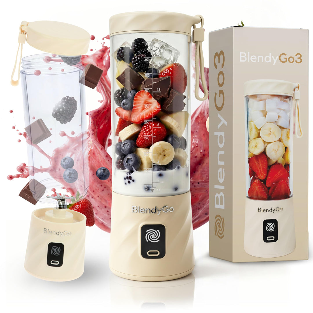 Mixer BlendyGo3, Standmixer, Smoothie maker, Mixer smoothie maker to go, Blender, BPA-freie, PulseMo