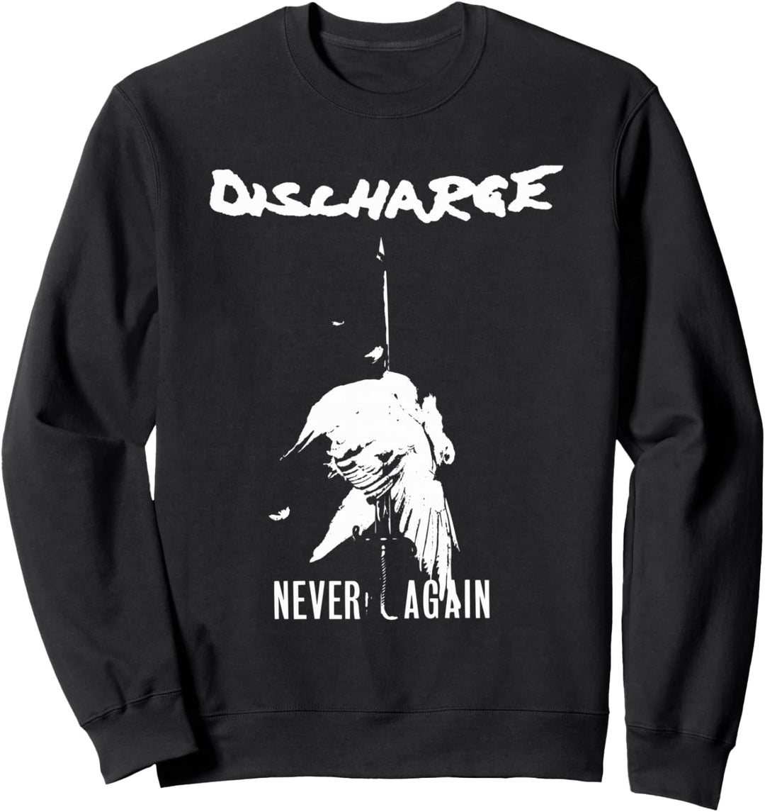 Discharge - Never Again - Official Merchandise Sweatshirt