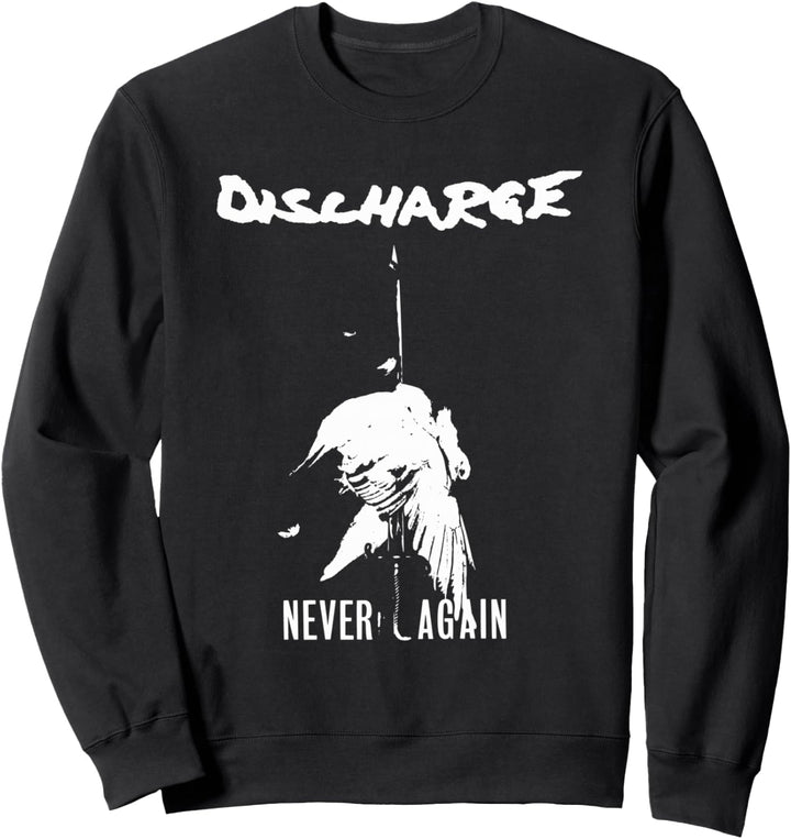 Discharge - Never Again - Official Merchandise Sweatshirt