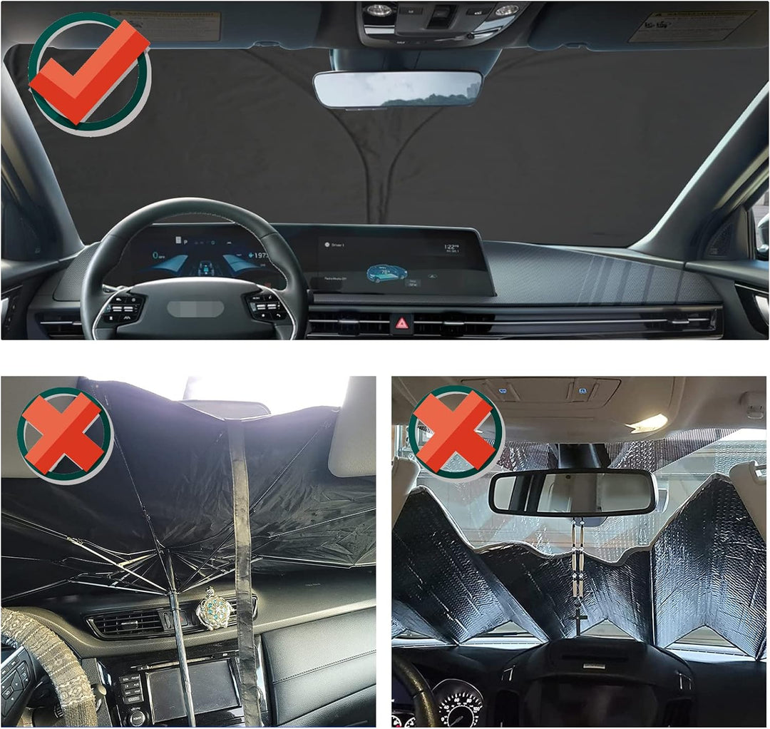 YEE PIN kompatibel mit Passat B8 / Passat Valiant 2016-2022 Sonnenschirm Auto，Faltbare Auto Sonnensc