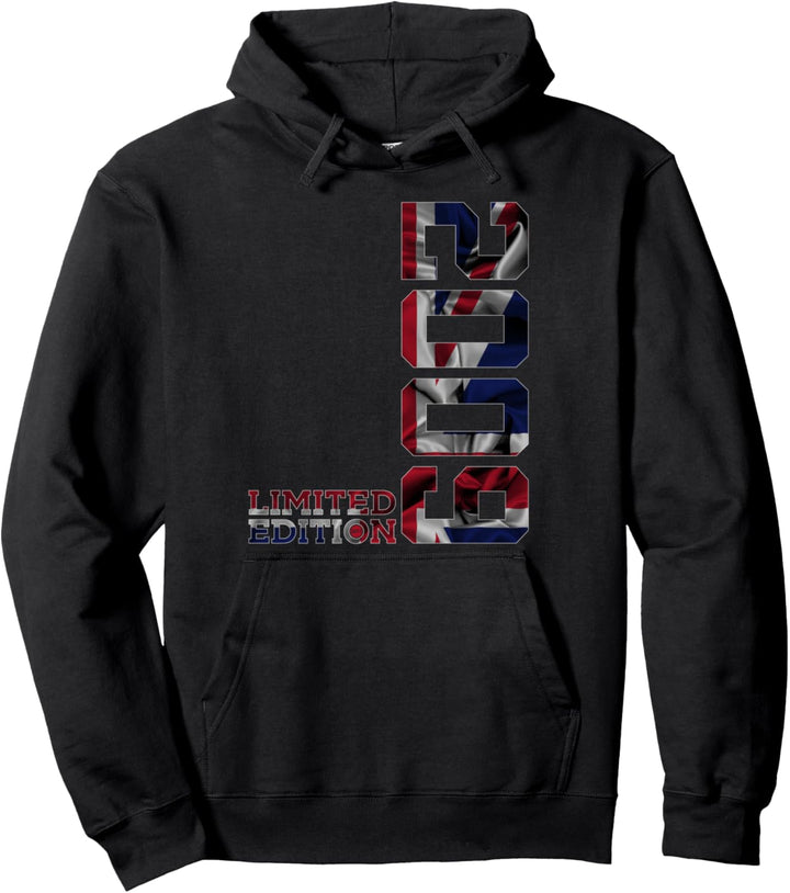 UK 15 JAHRE 15. GEBURTSTAG LIMITED EDITION 2009 Pullover Hoodie