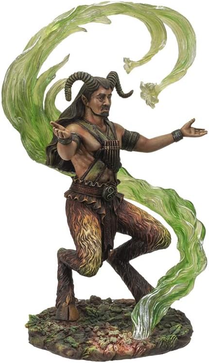 Pacific Giftware Magier Figur Element Erde - Elemental Magic by Anne Stokes | Pan Satyr Sammelfigur