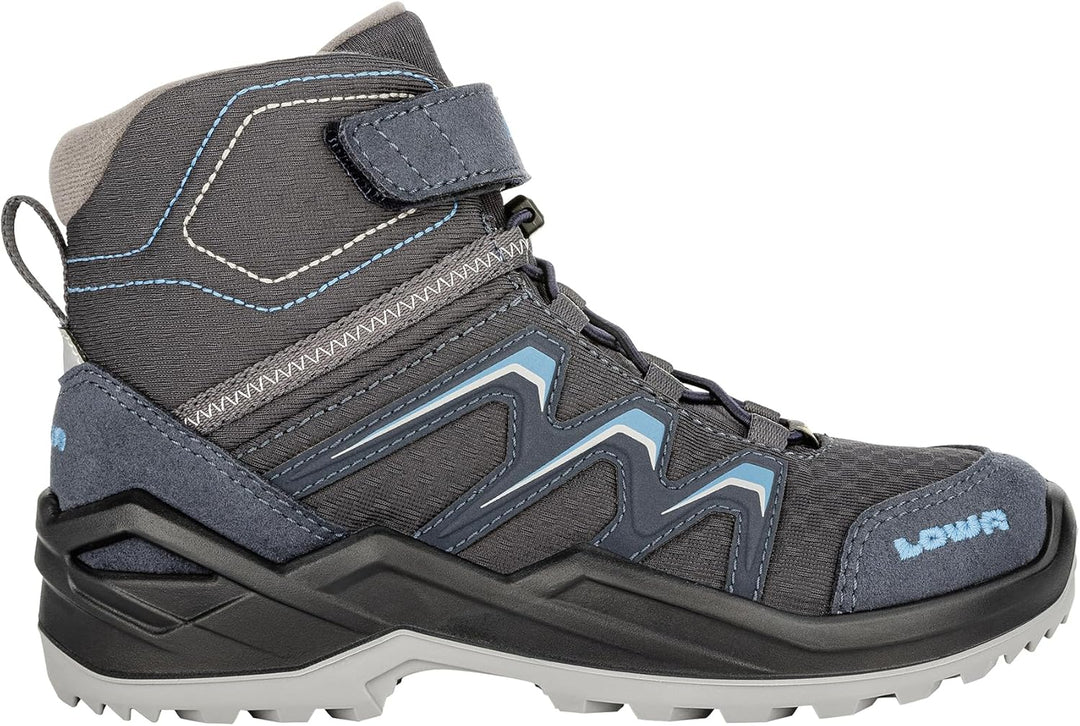LOWA Stiefel mittel Maddox WARM GTX MID 23 EU Stahlblau, 23 EU Stahlblau
