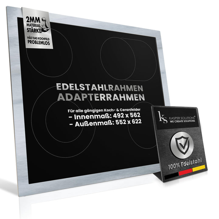 Adapterrahmen für Kochfelder - 100% passend für Ihr Kochfeld - Adapterrahmen Kochfeld/Kochfeld Rahme