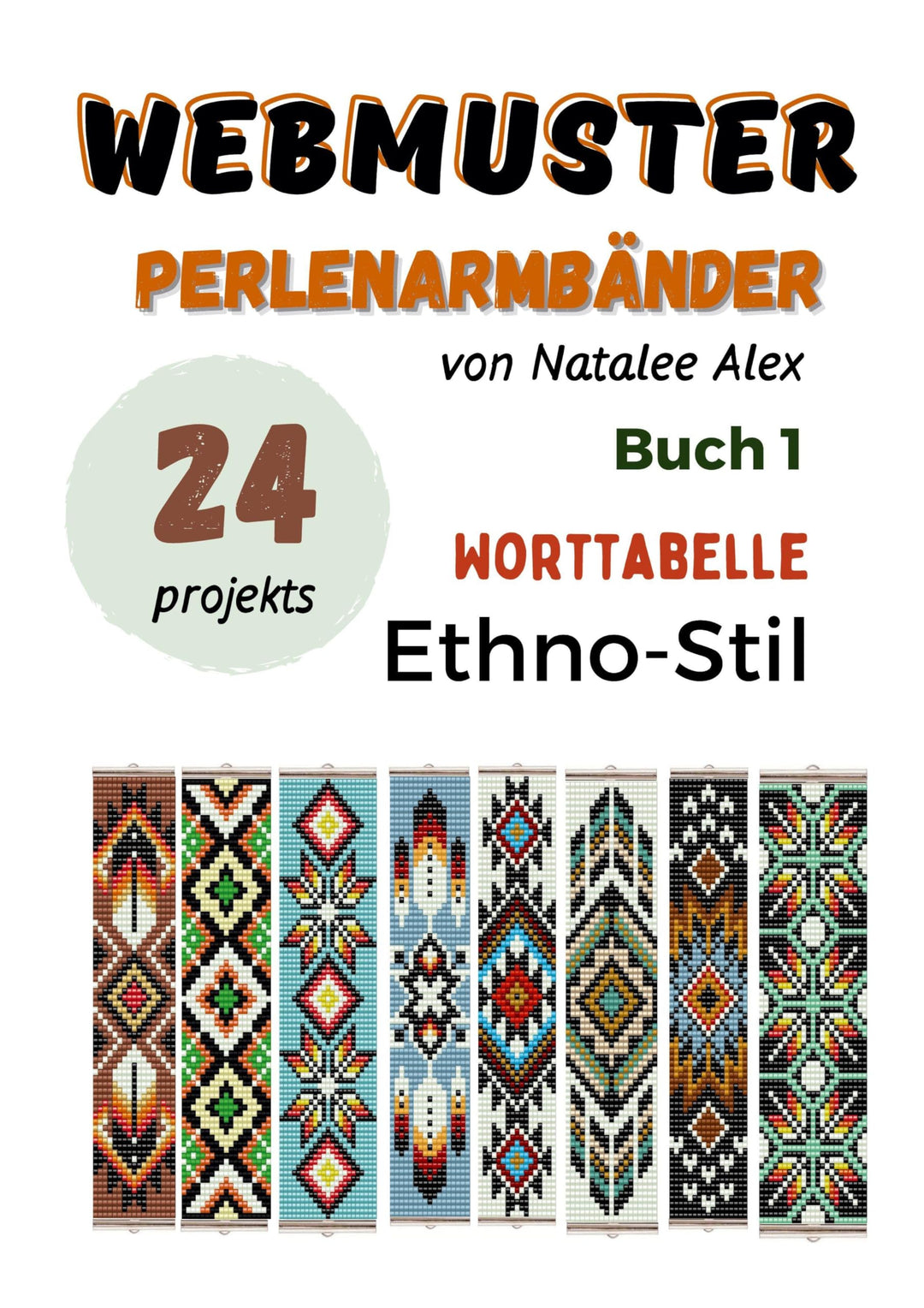 Perlenwebarmband-Anleitungen: 24 einfache Designs mit Schritt-für-Schritt-Anleitungen - Ethno-Stil P
