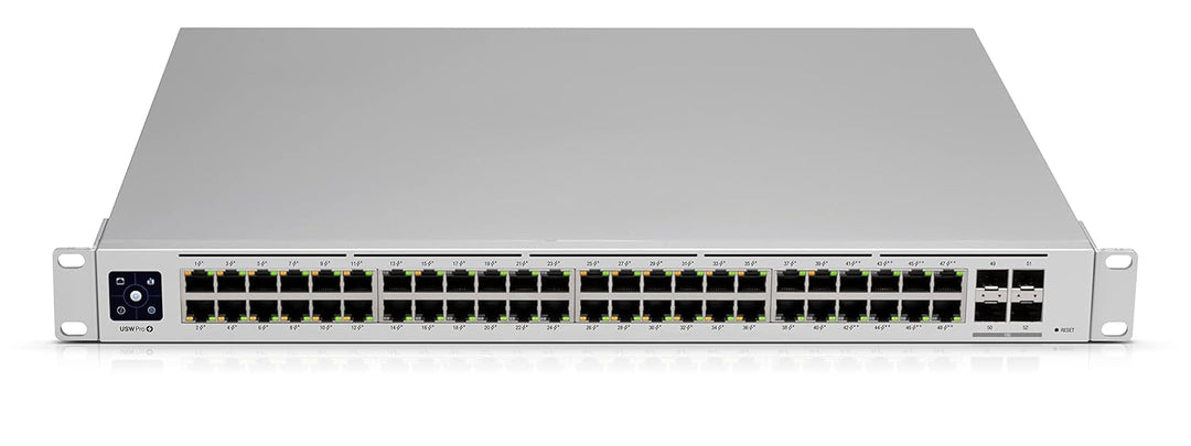 Ubiquiti USW-PRO-48-POE UniFi-Switch, Gen2, 8X PoE ++, 48x Gigabit LAN, 660W, 4X SFP+ Single