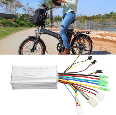 RiToEasysports Elektrofahrrad Brushless Controller 36V 48V 500W Elektrofahrrad Motor Control Box Mod