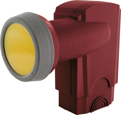SCHWAIGER SPS7944R531 Quad-LNB Feedaufnahme: 40mm Wetterschutz, Ziegel-Rot