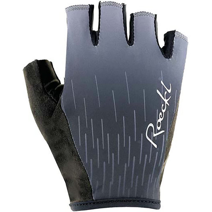 Roeckl Darvella Damen Fahrrad Handschuhe kurz grau 2024 6, 6