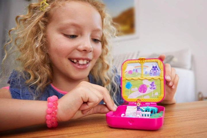 Polly Pocket Verborgene Schätze Königlicher Garten Das Traumschloss von Lila, Das Traumschloss von L