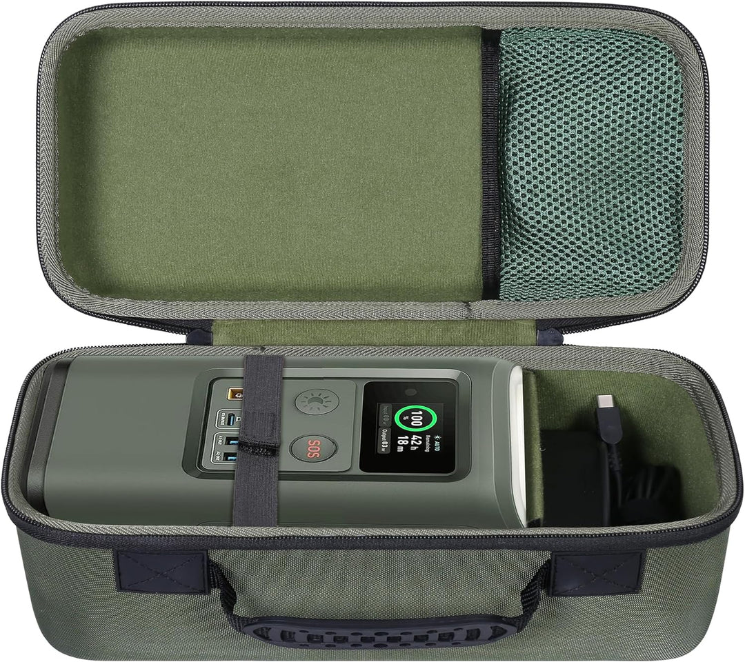 co2CREA Hart Reise Schutz Hülle Etui Tasche für Anker 548 Powerbank PowerCore Reserve 192Wh 60000mAh