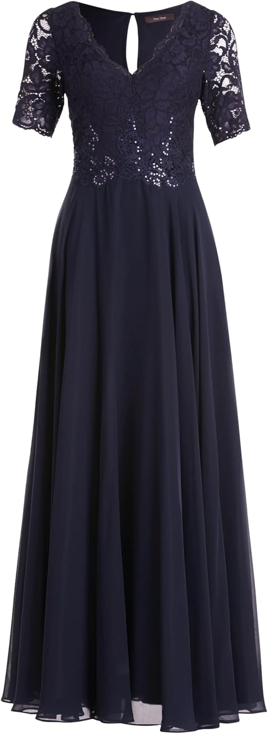 Vera Mont Damen Kleid 36 Night Sky, 36 Night Sky