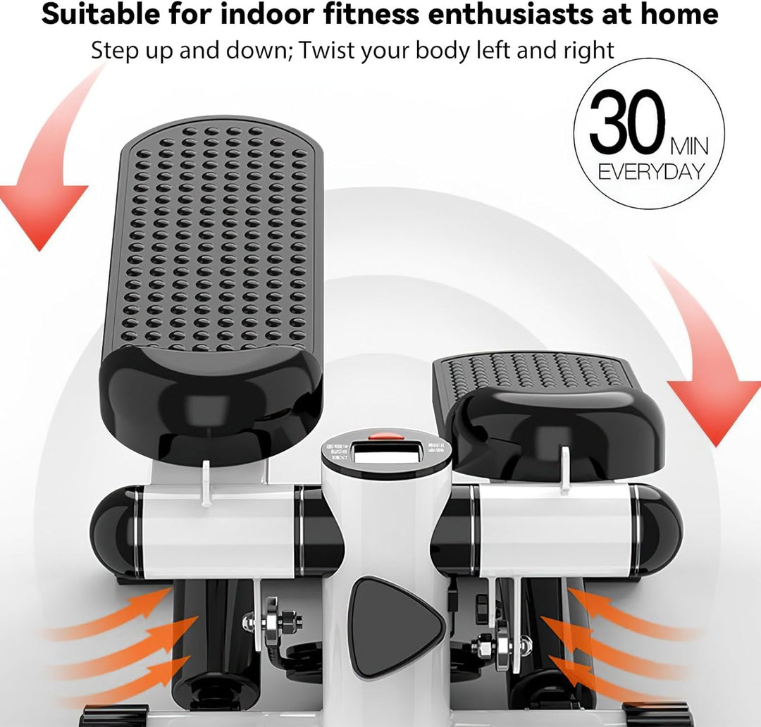 Stepper FüR Zuhause 120kg, Ministepper FüR Zuhause, Hometrainer Stepper, FüR Effektives Bein/Arm/Po
