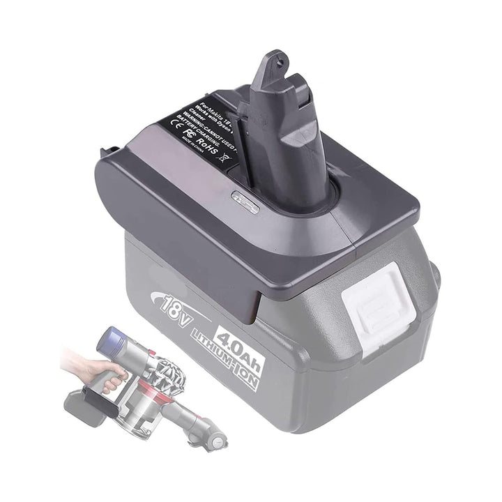V6 Akku-Adapter für Makita 18V Lithium Akku umgewandelt für Dyson V6 SV04 SV03 DC59 DC58 DC62 SV09 S