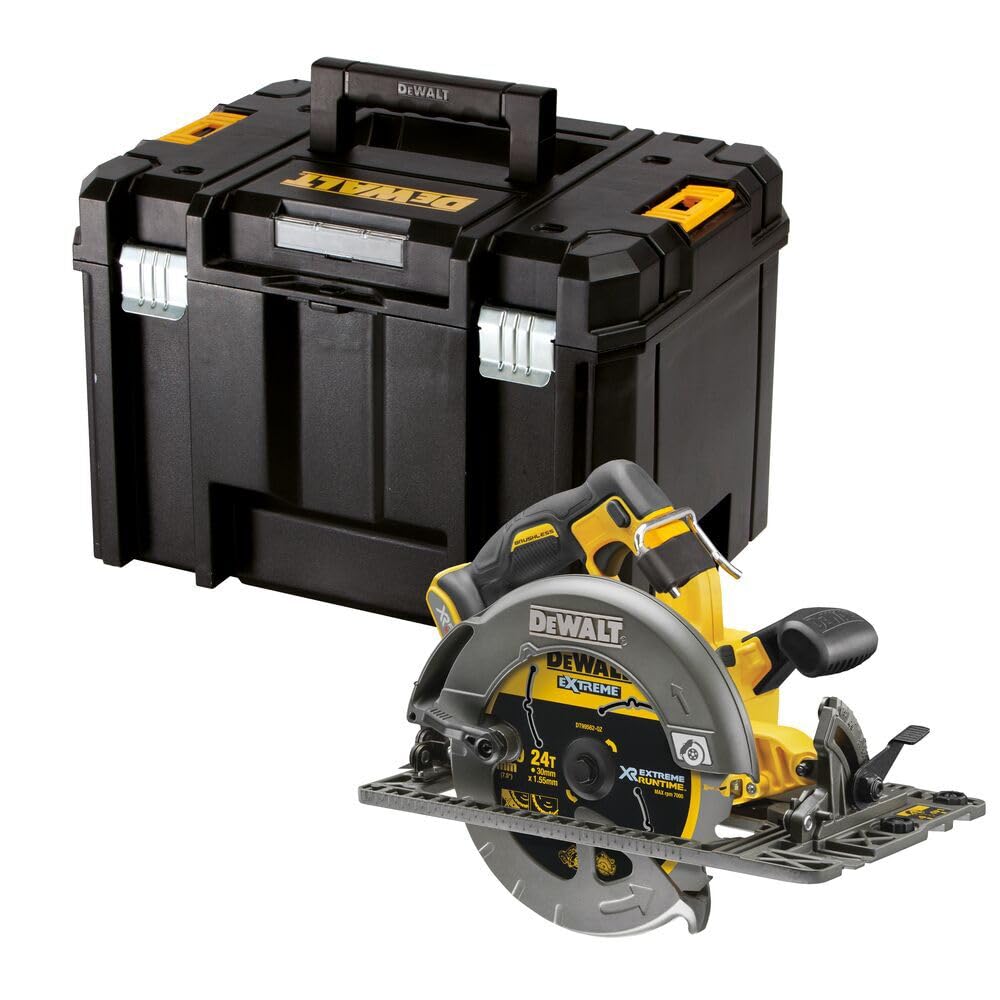 DEWALT DCS579NT-XJ, 54 V, Gelb-Schwarz, DCS579NT-XJ-Sierra Circular escobillas XR FLEXVOLT 54V sin c