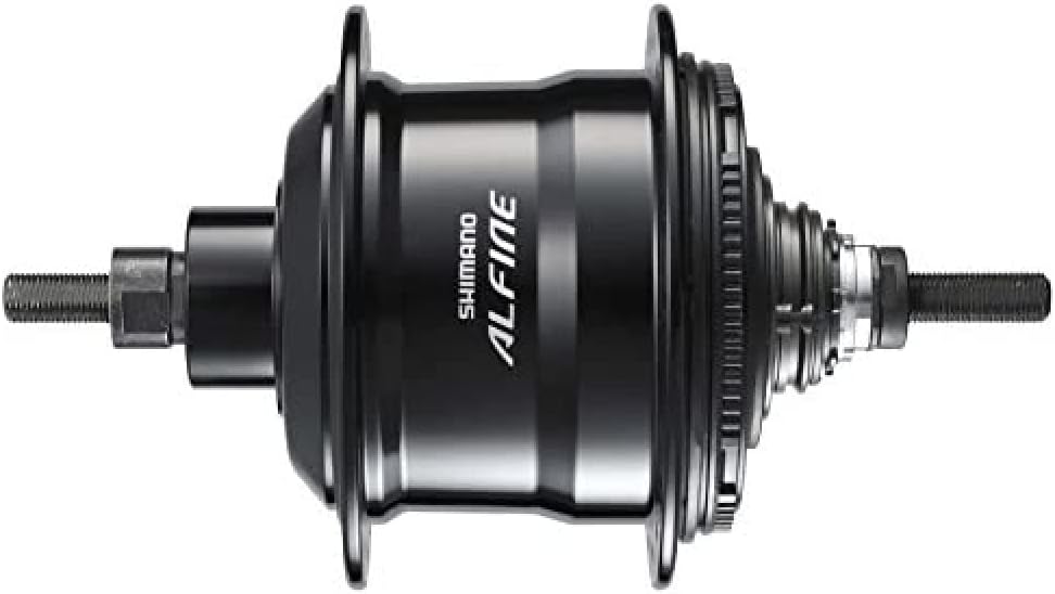 Shimano Unisex-Adult Buje Interno 11v 135/36 Negro Fahrradbuchsen, Mehrfarbig, One Size
