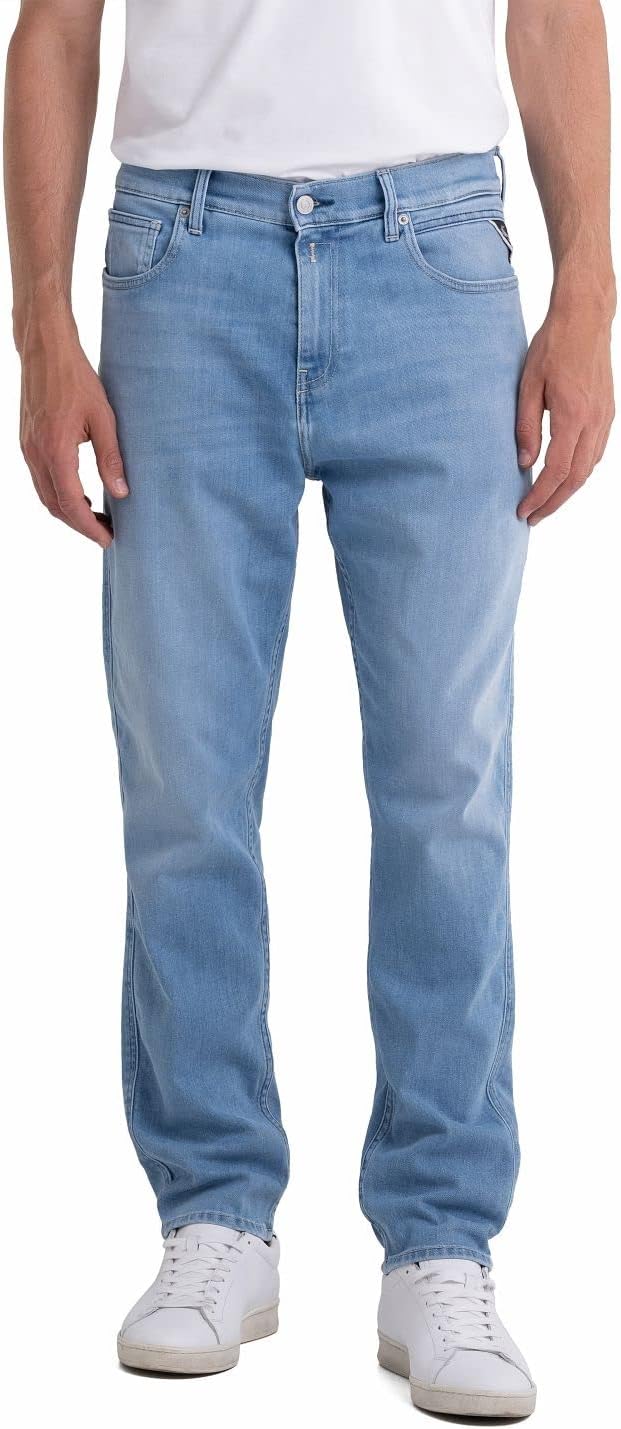 Replay Herren Sandot Jeans 28W / 30L 010 Light Blue, 28W / 30L 010 Light Blue